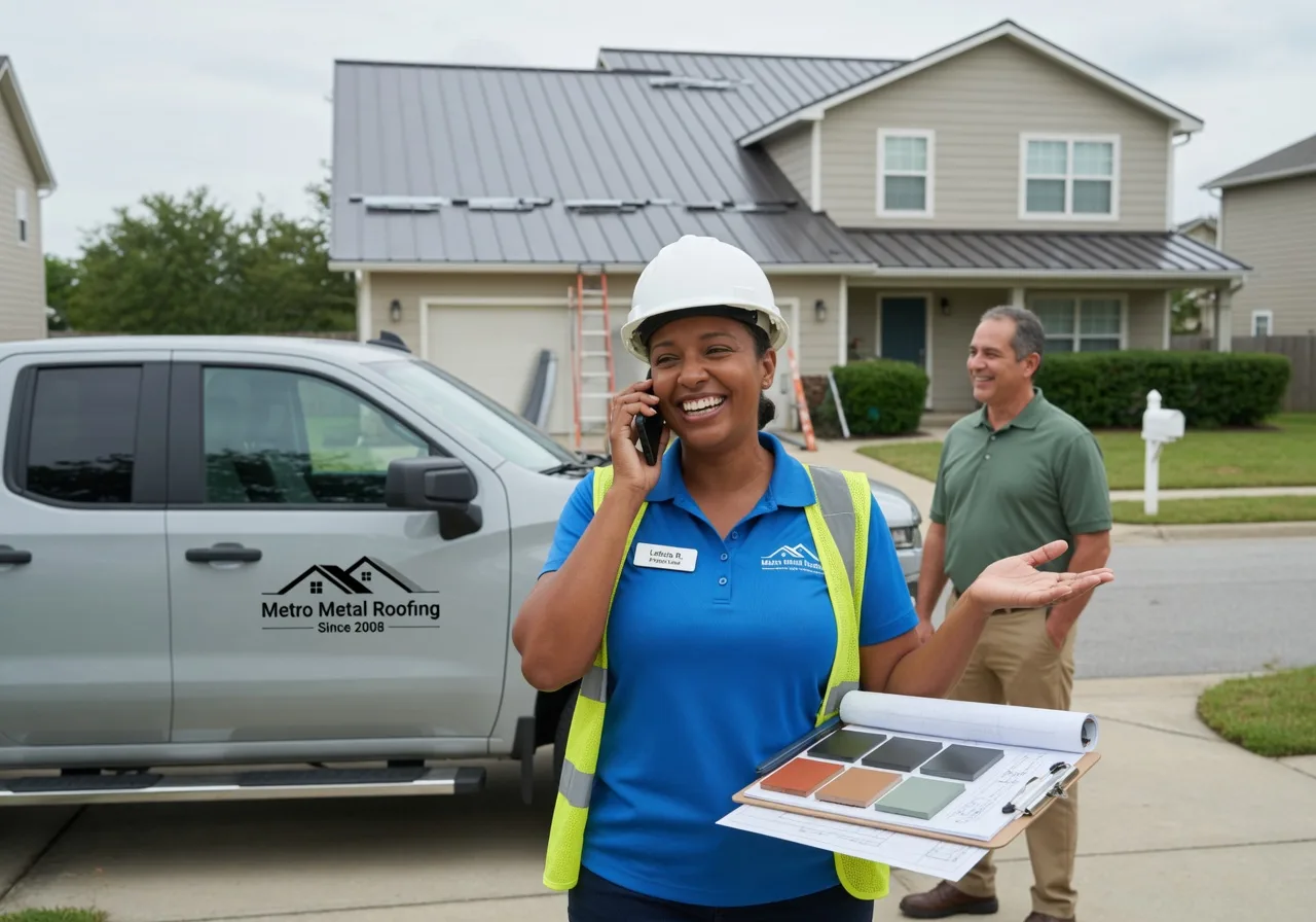 Storm Damage Metal Roof Repair in Crown City, OH